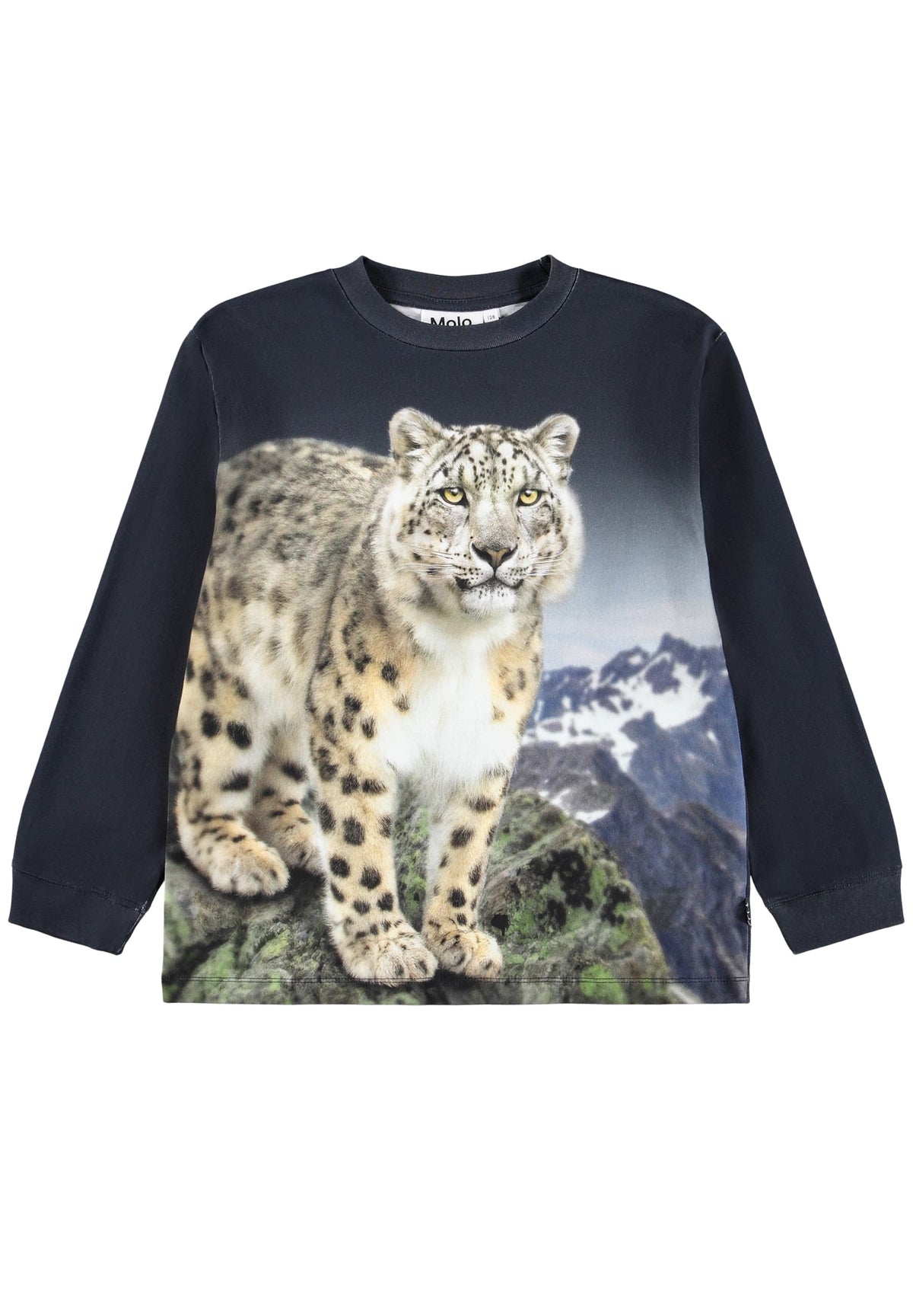 MOLO Rube T-shirt Long sleeve Snow Leo