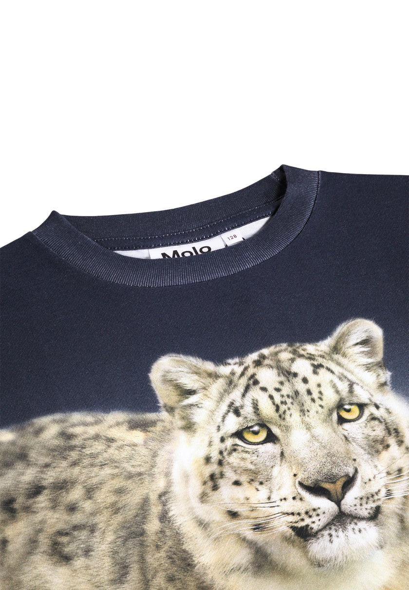 MOLO Rube T-shirt Long sleeve Snow Leo