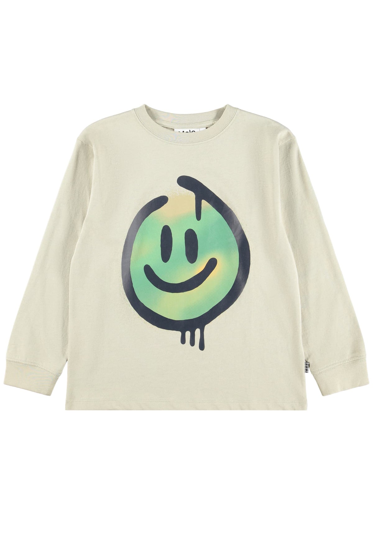 MOLO Rube T-shirt Long sleeve Blur Smile