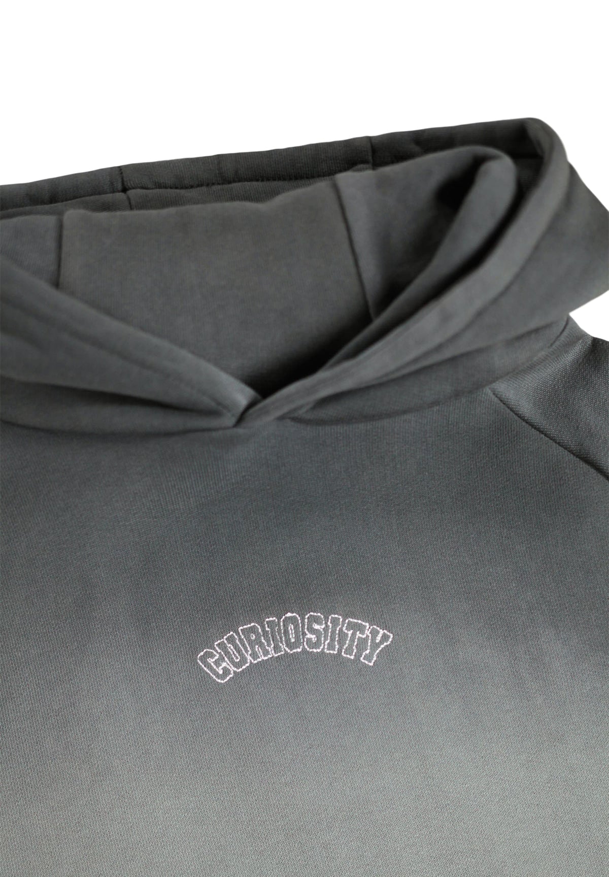 MOLO Mic Hoodie Storm Grey Dip Dye