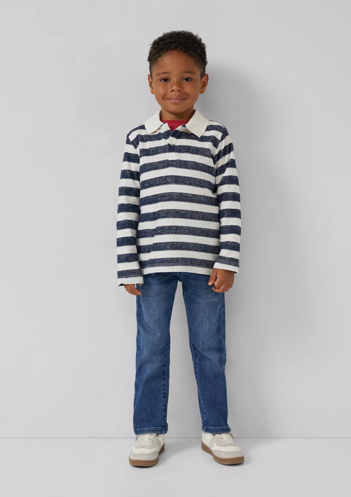 S.OLIVER Boys Blue Denim Trousers Regular