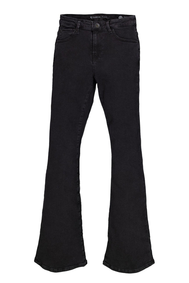 GARCIA Ladies Pants Denim Dark Used - FLARED