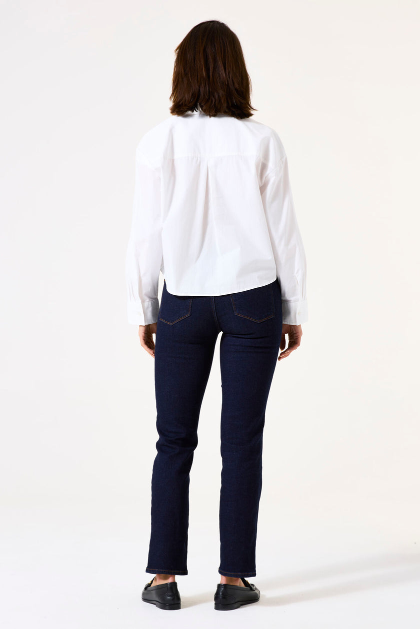 GARCIA Ladies Pants Denim Rinsed - STRAIGHT