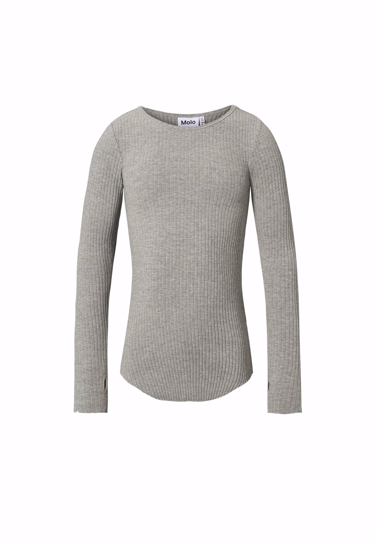 MOLO Rochelle T-shirt Long sleeve Grey Melange