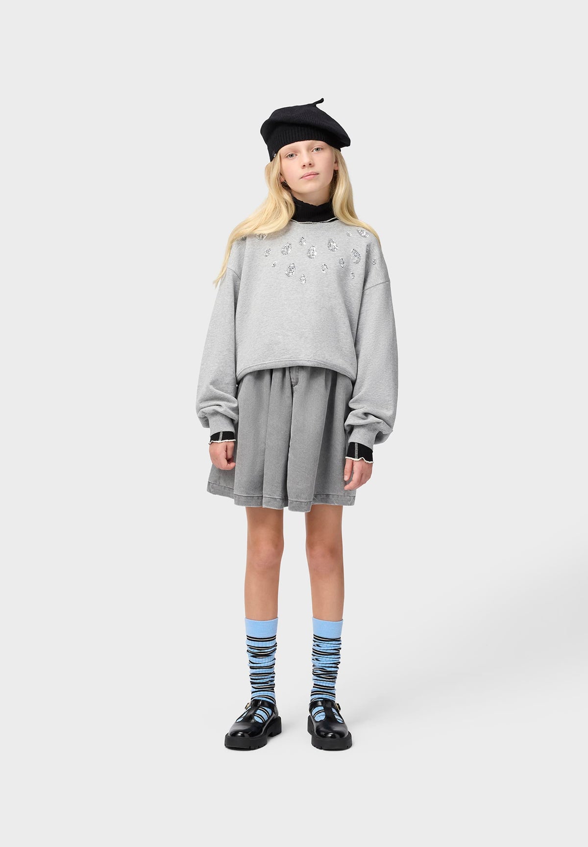 MOLO Miki Sweat Grey Melange