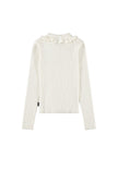 MOLO Gamora Cardigan Pearled Ivory