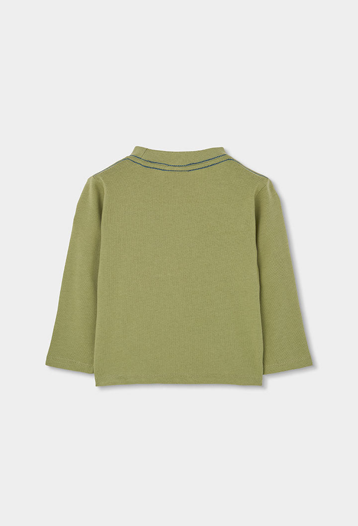 BOBOLI Boys Jersey T-shirt -BCI Apple Green