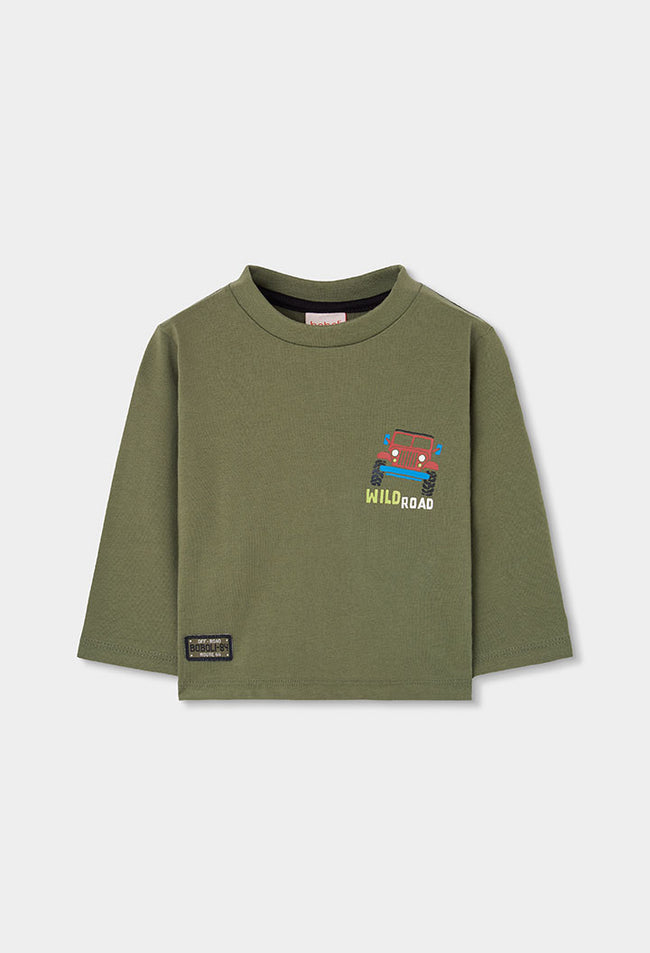 BOBOLI Boys Jersey T-shirt -BCI Ike