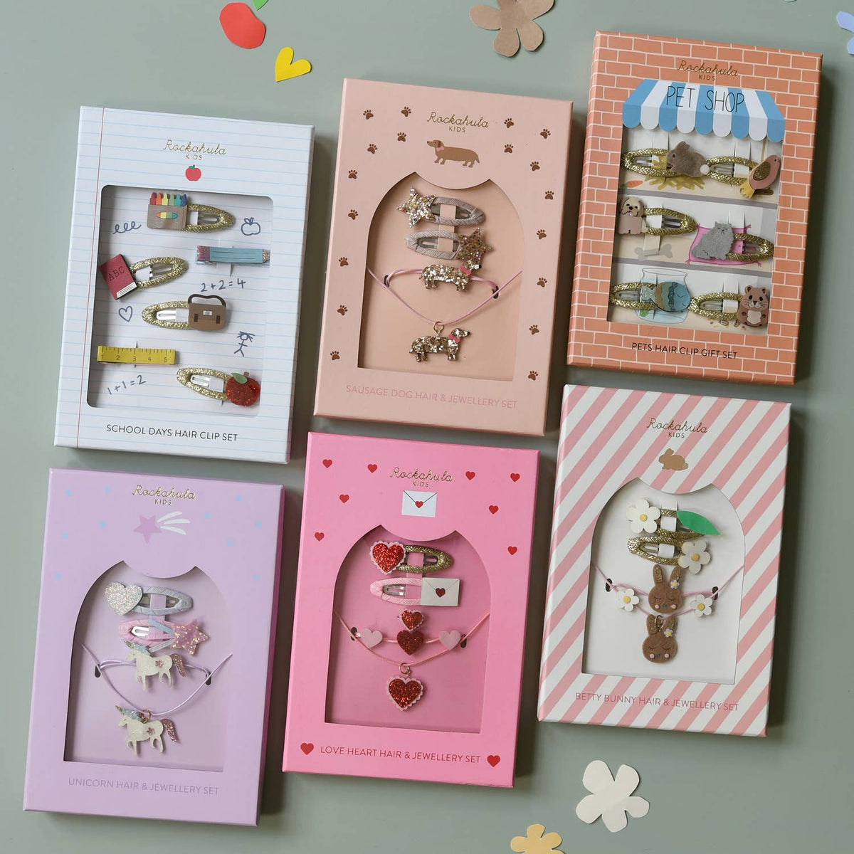 Unicorn Hair & Jewellery Set
