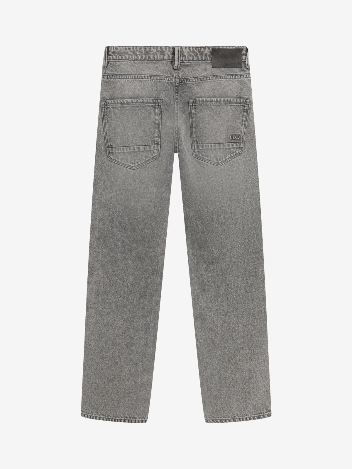 INDIAN BLUE JEANS Boys Wide Loose Fit Grey Jeans Light Grey Denim