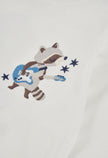 BOBOLI Boys Jersey T-shirt -BCI Off White