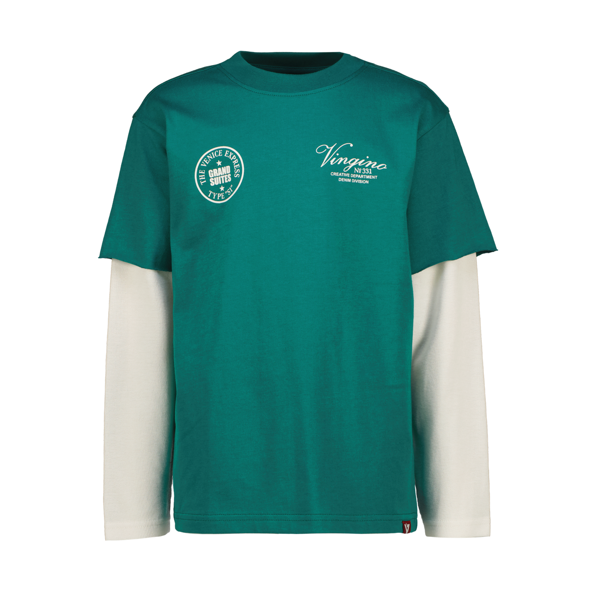 VINGINO Boys T-shirt Habu Quetzal Green