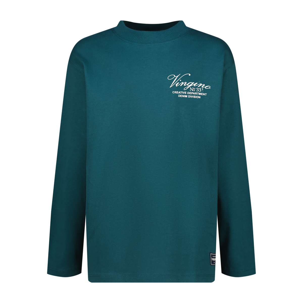 VINGINO Boys T-shirt Icon-basic-LS Deep Teal