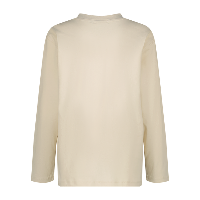VINGINO Boys T-shirt Icon-basic-LS Egg Shell