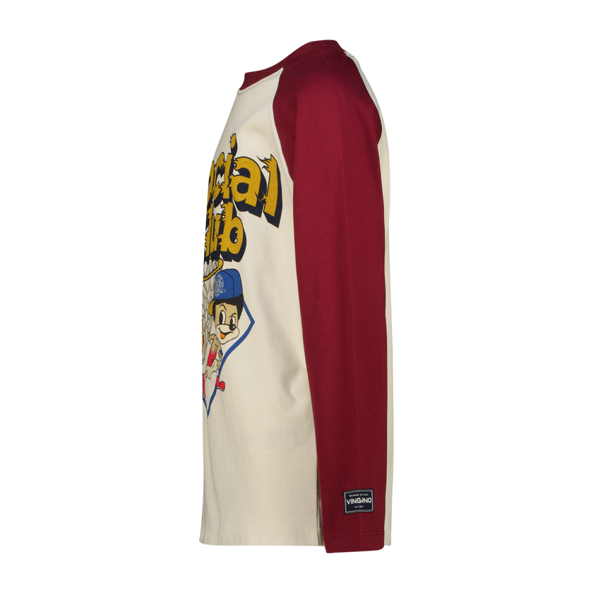 VINGINO Boys T-shirt Hilden Cabernet