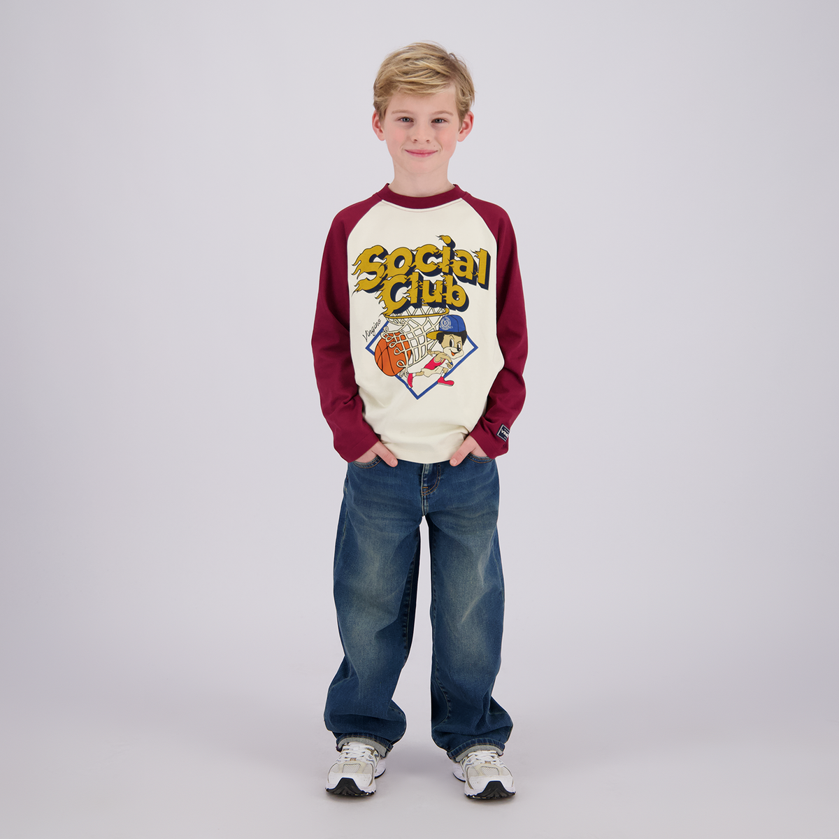 VINGINO Boys T-shirt Hilden Cabernet