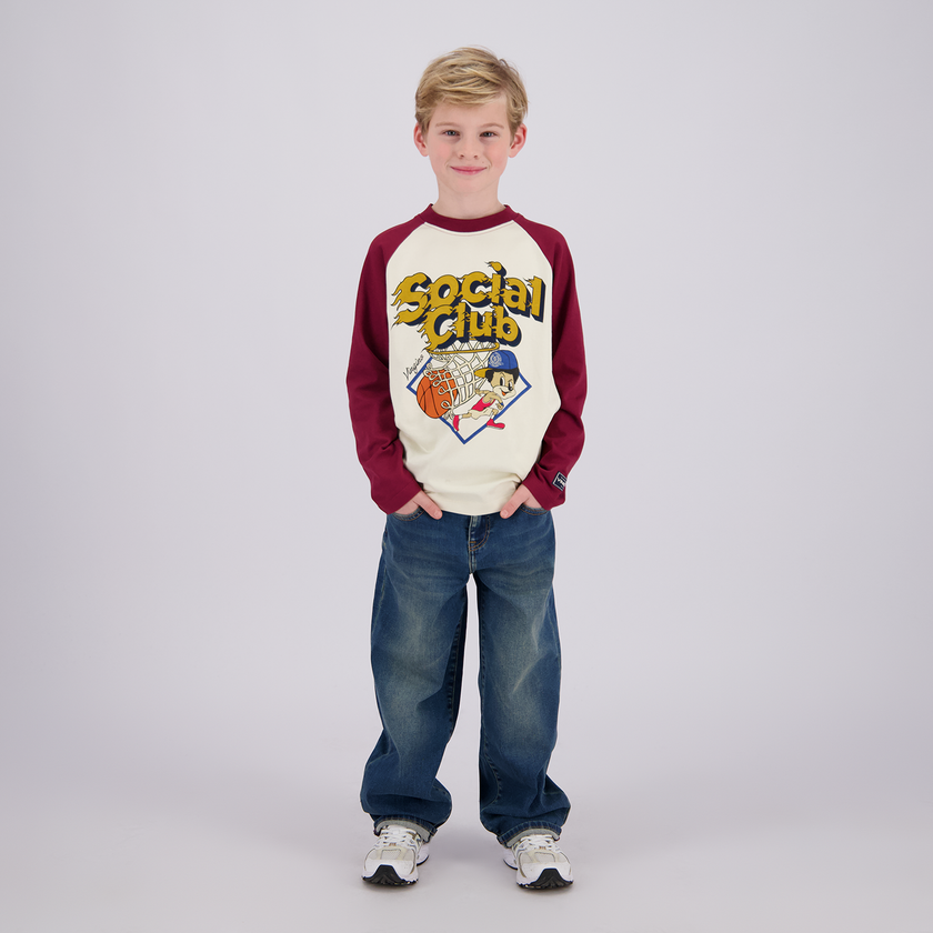 VINGINO Boys T-shirt Hilden Cabernet