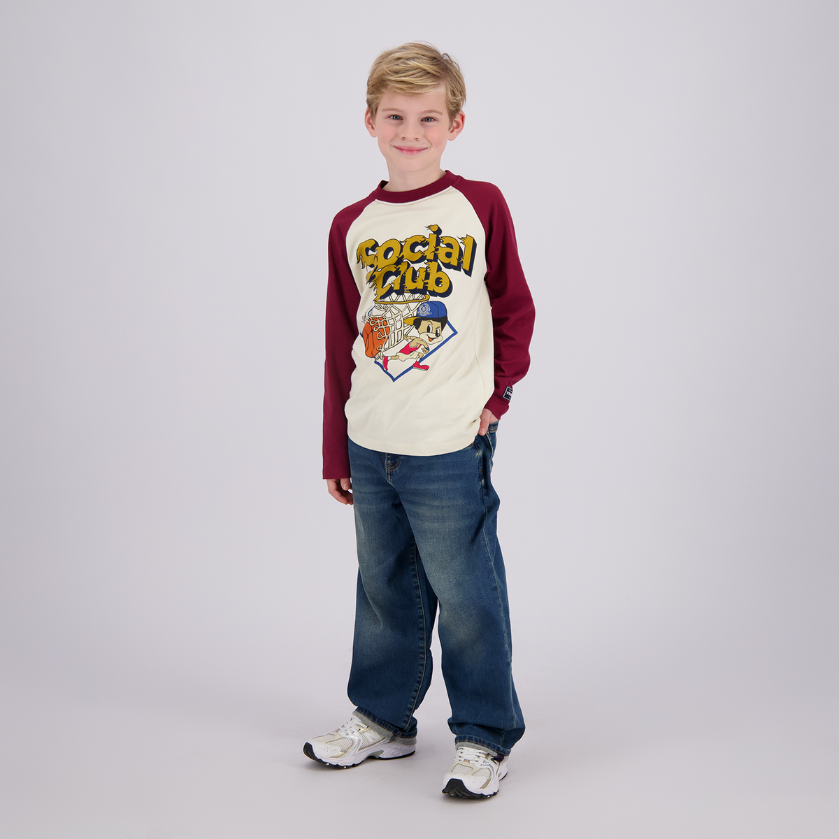VINGINO Boys T-shirt Hilden Cabernet