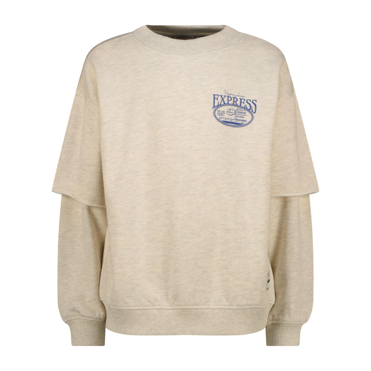 VINGINO Boys Sweater Nock Soft Vanilla Melee