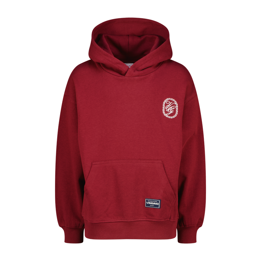 VINGINO Boys Sweater Icon-Hoody Cabernet