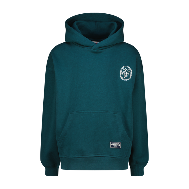 VINGINO Boys Sweater Icon-Hoody Deep Teal