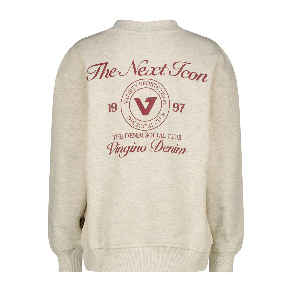 VINGINO Boys Sweater Nomi Soft Vanilla Melee