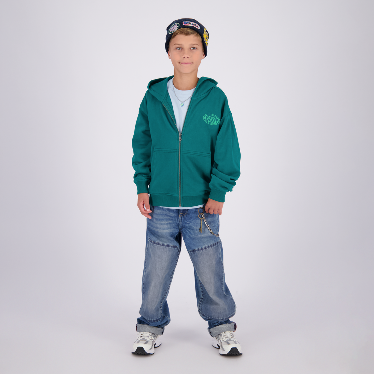 VINGINO Boys Vest Nipper Quetzal Green