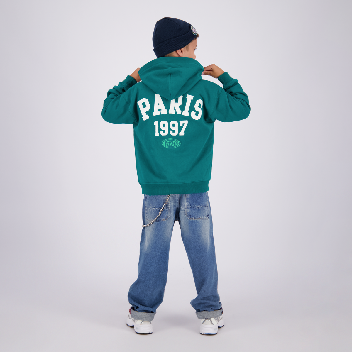 VINGINO Boys Vest Nipper Quetzal Green