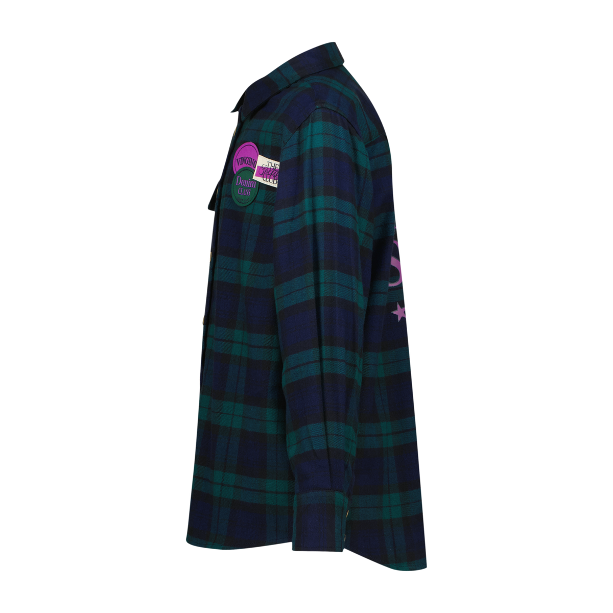 VINGINO Girls Blouse Laurien Green Fleck