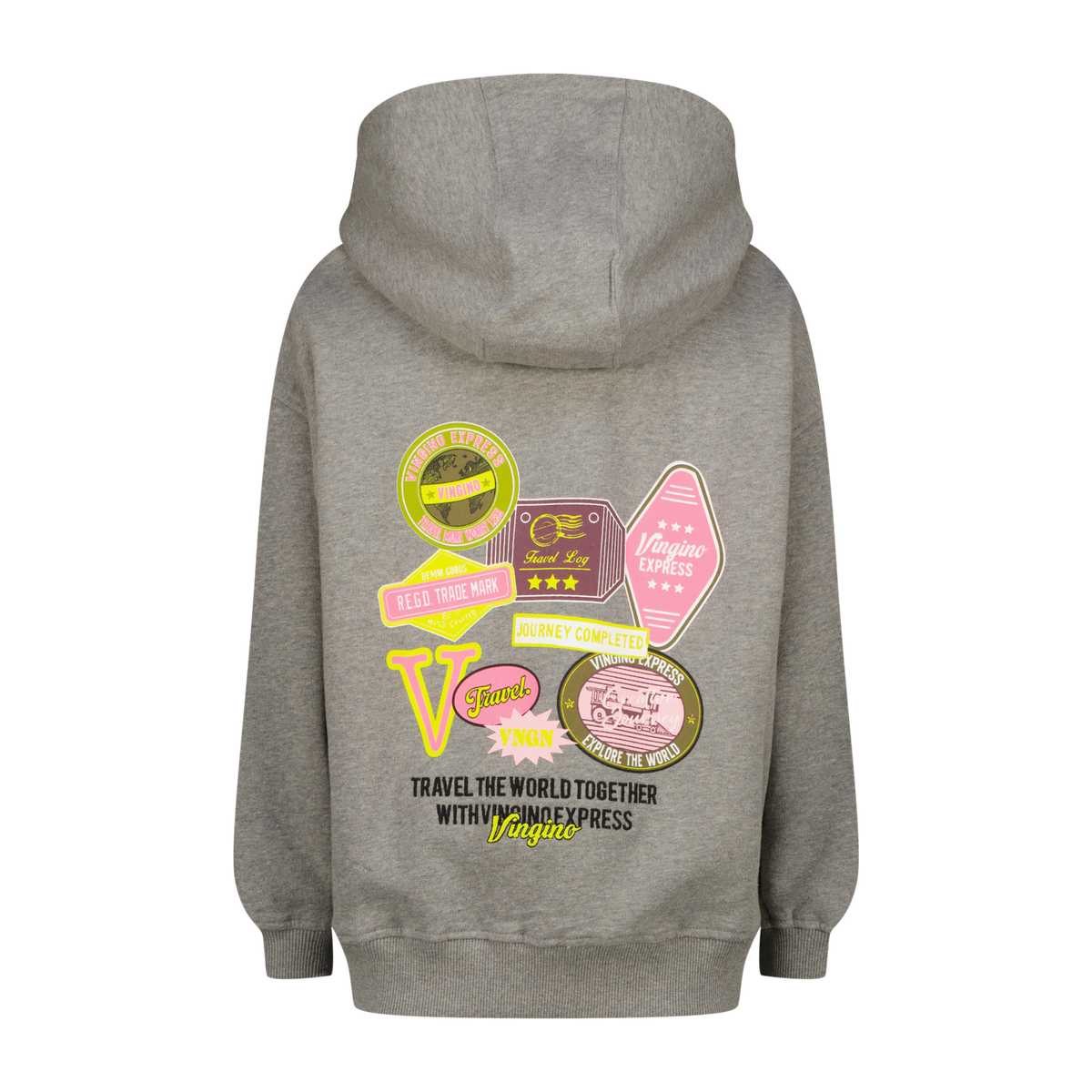 VINGINO Girls Sweater Nadja Grey Mele