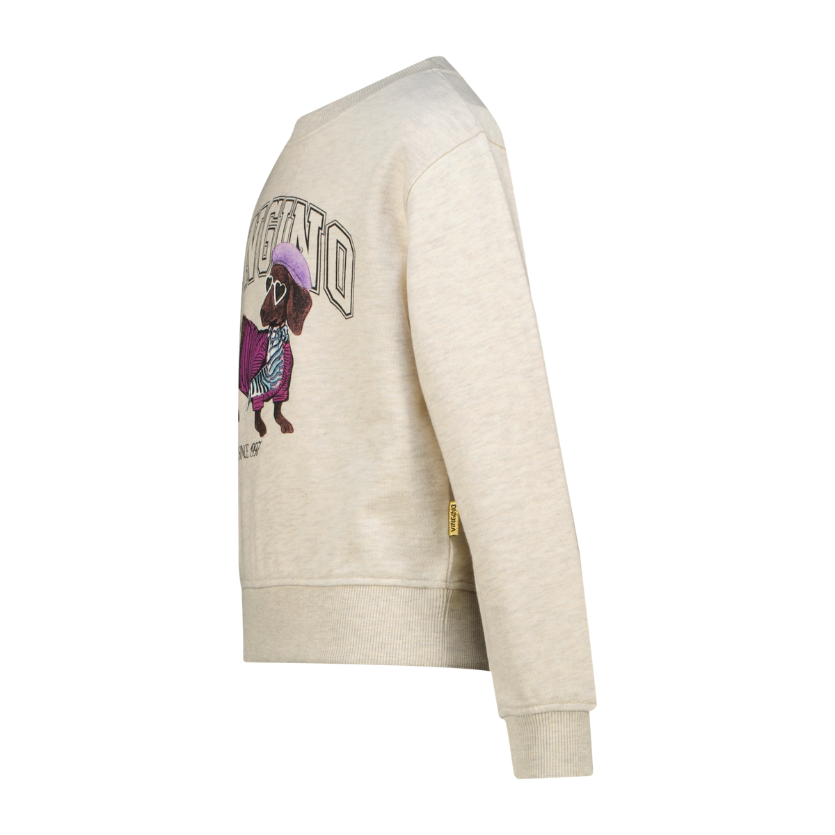 VINGINO Girls Sweater Nieneke Soft Vanilla Melee