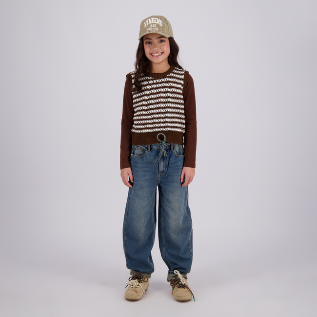 VINGINO Girls Flat Knit Mizzy Potting Soil