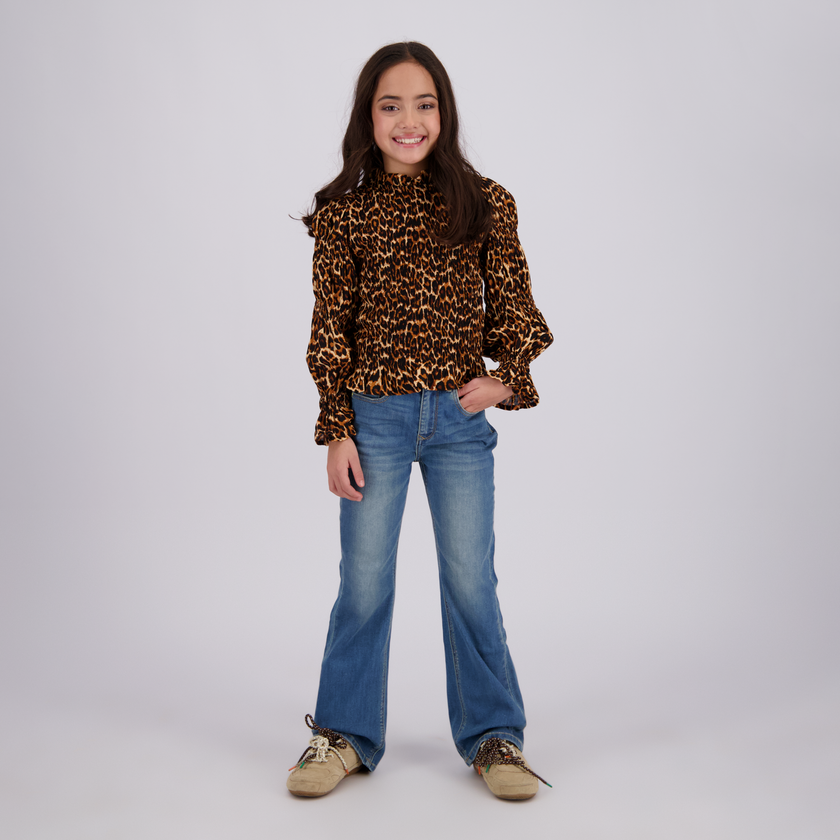 VINGINO Girls Jeans Claire Mid Blue Wash