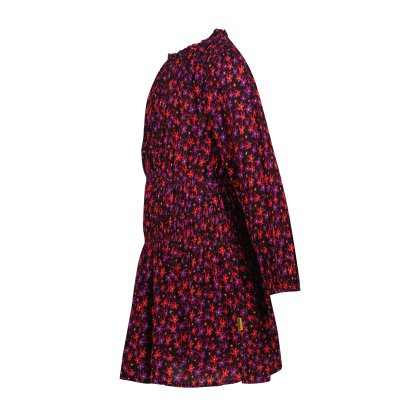 VINGINO Girls Midi Dress Pamaly Multicolor Black