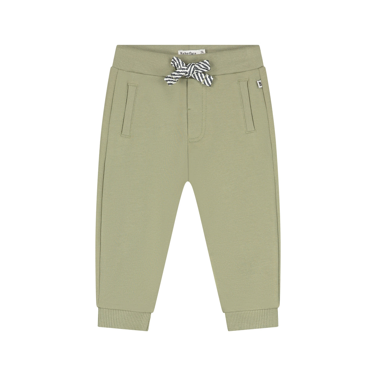 Babyface Baby Boys Sweatpants - Wider Fit Army