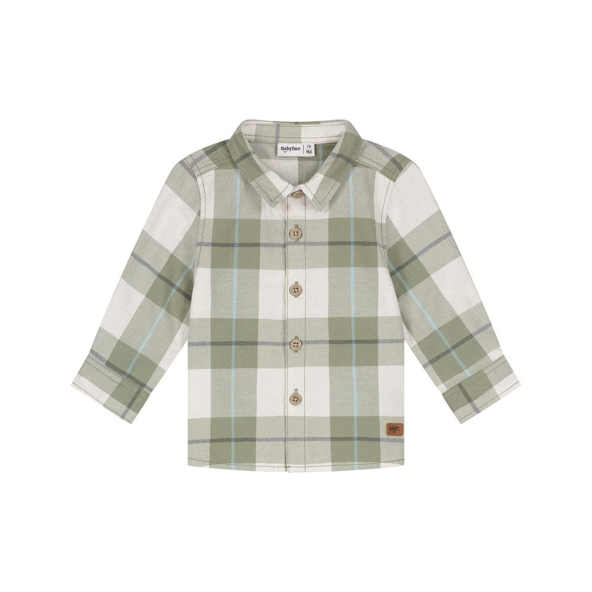 Babyface Baby Boys Shirt Long Sleeve Frog