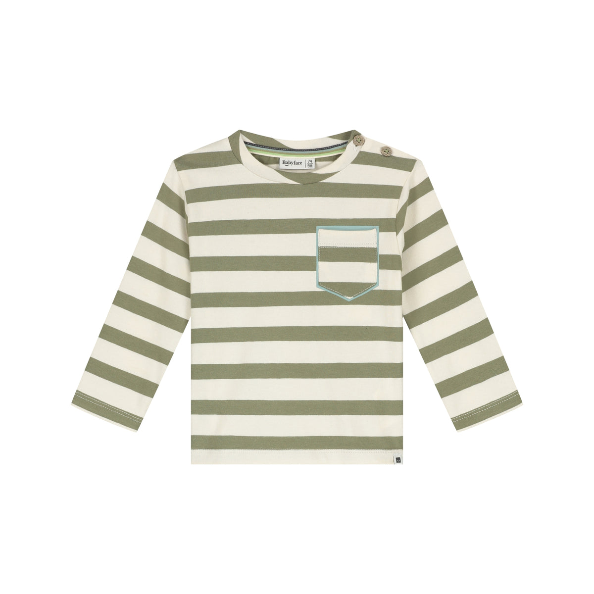 Babyface Baby Boys T-Shirt Long Sleeve Frog