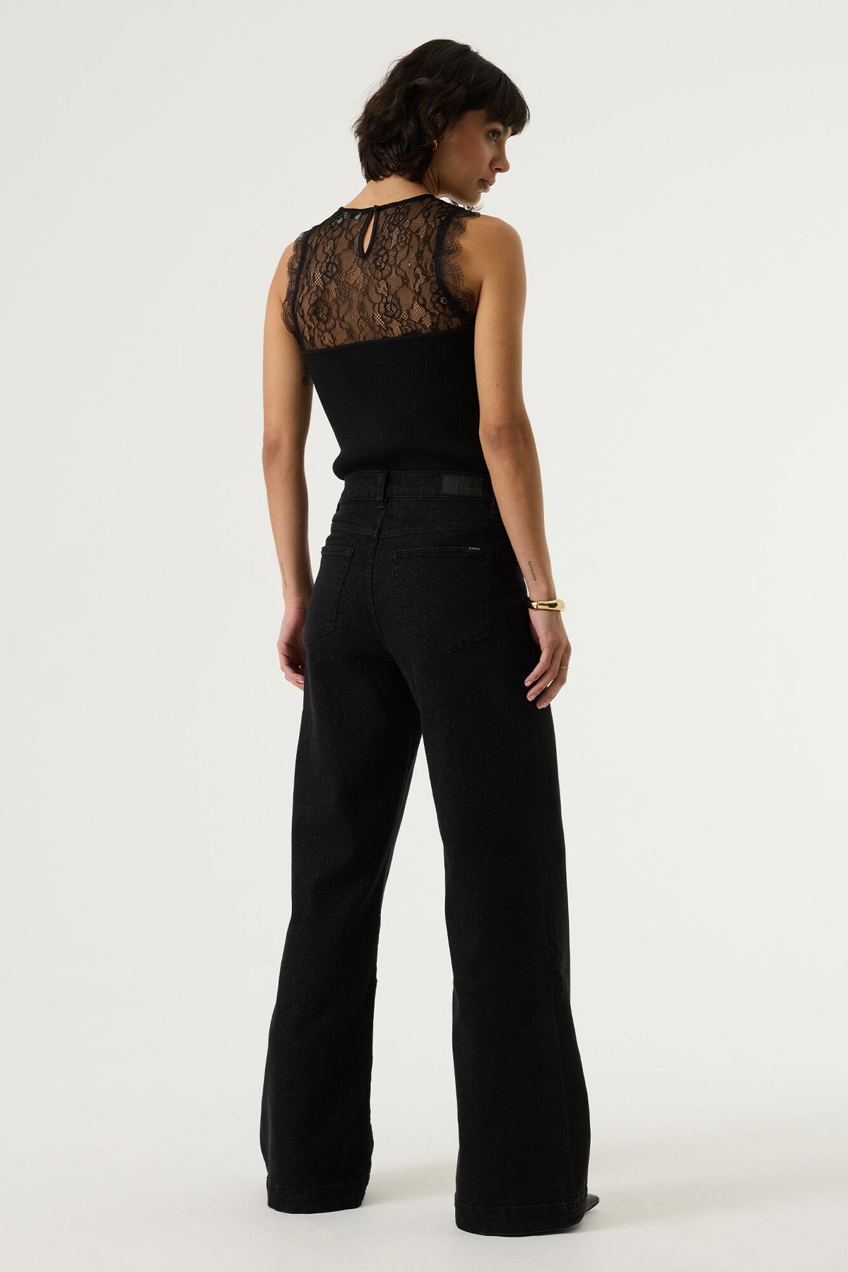 GARCIA Ladies Singlet Black