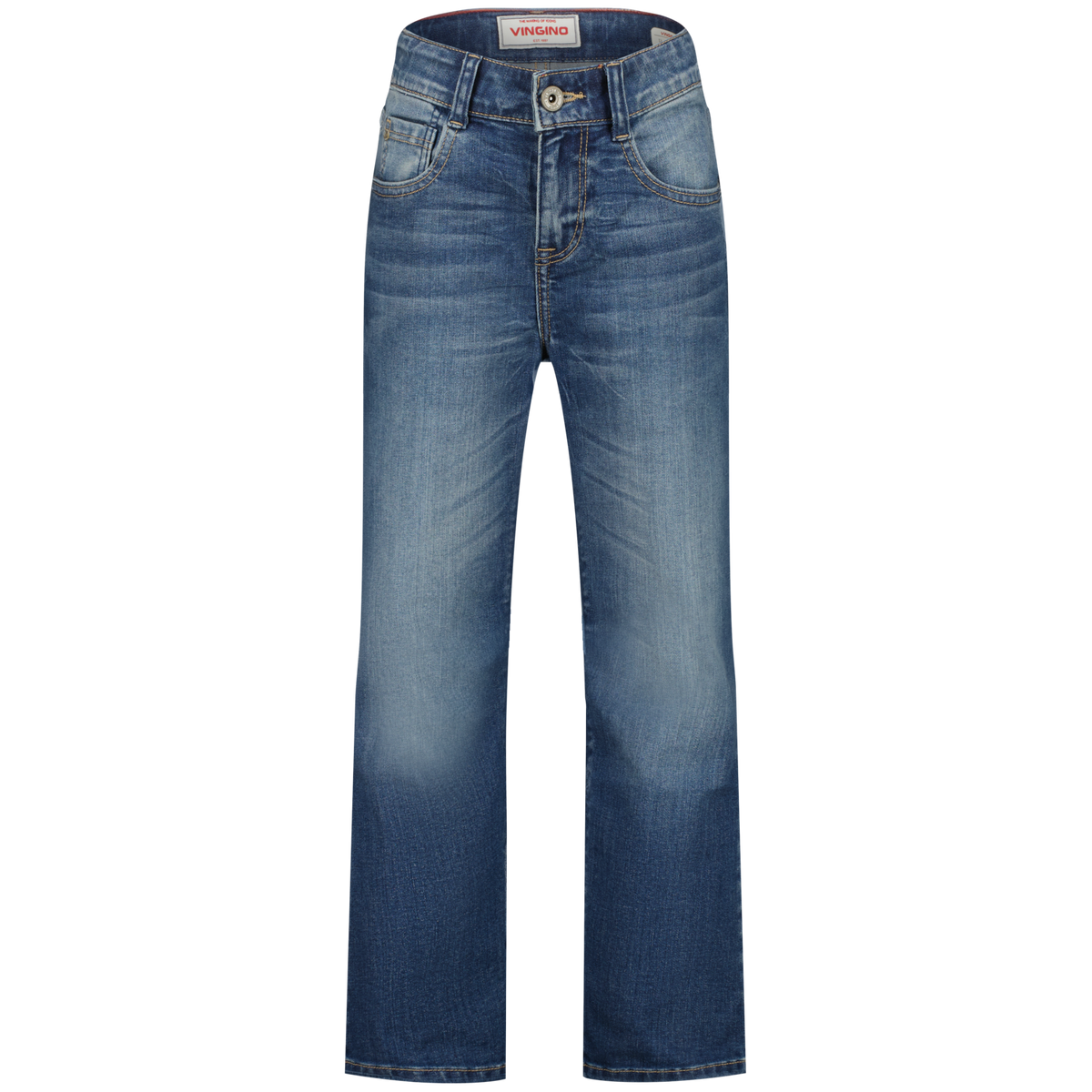 VINGINO Boys Jeans Gustavo Icon Cruziale Blue - RELAXED FIT