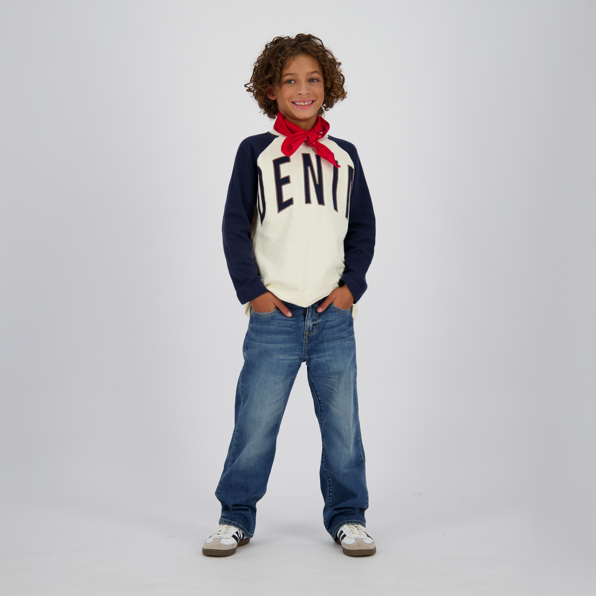 VINGINO Boys Jeans Gustavo Icon Cruziale Blue - RELAXED FIT