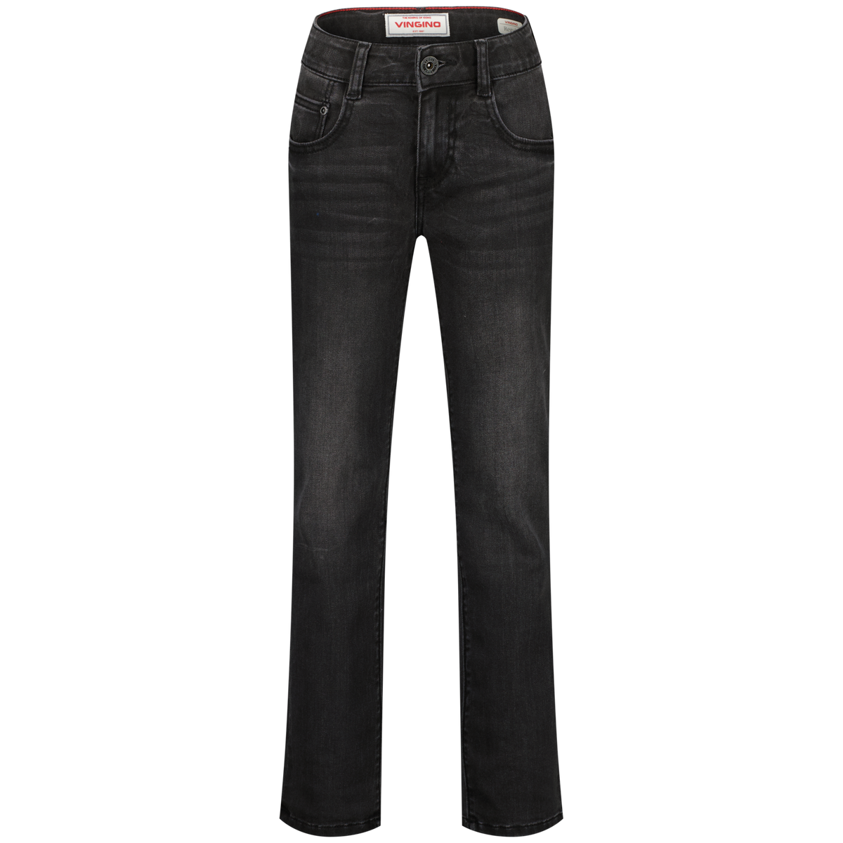 VINGINO Boys Jeans Baggio Icon Black Denim - REGULAR FIT