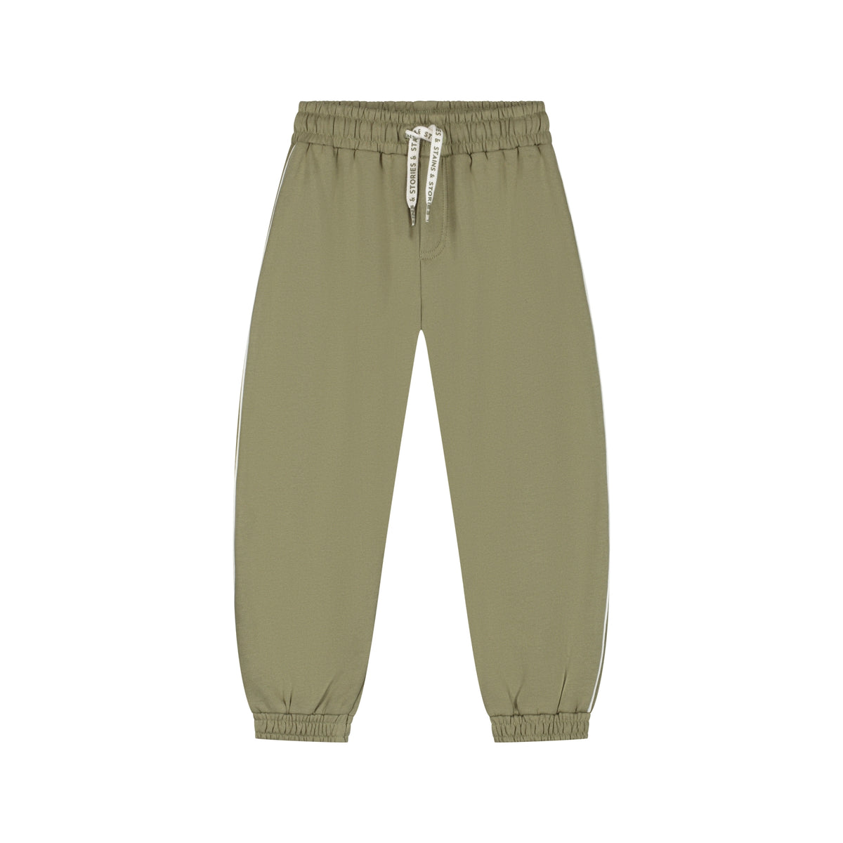 STAINS & STORIES Boys Sweatpants Army