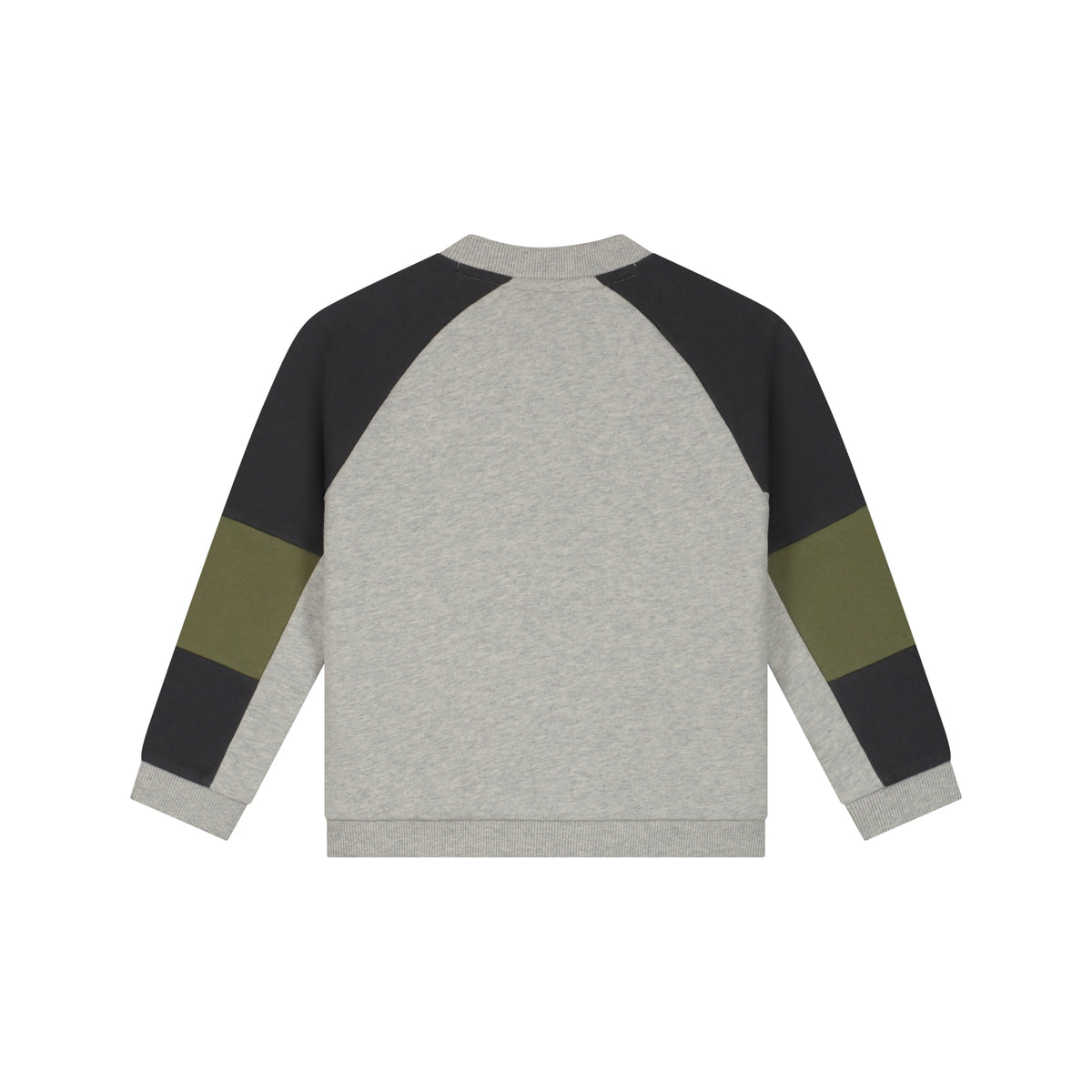 STAINS & STORIES Boys Sweat Cardigan Light Grey Melee