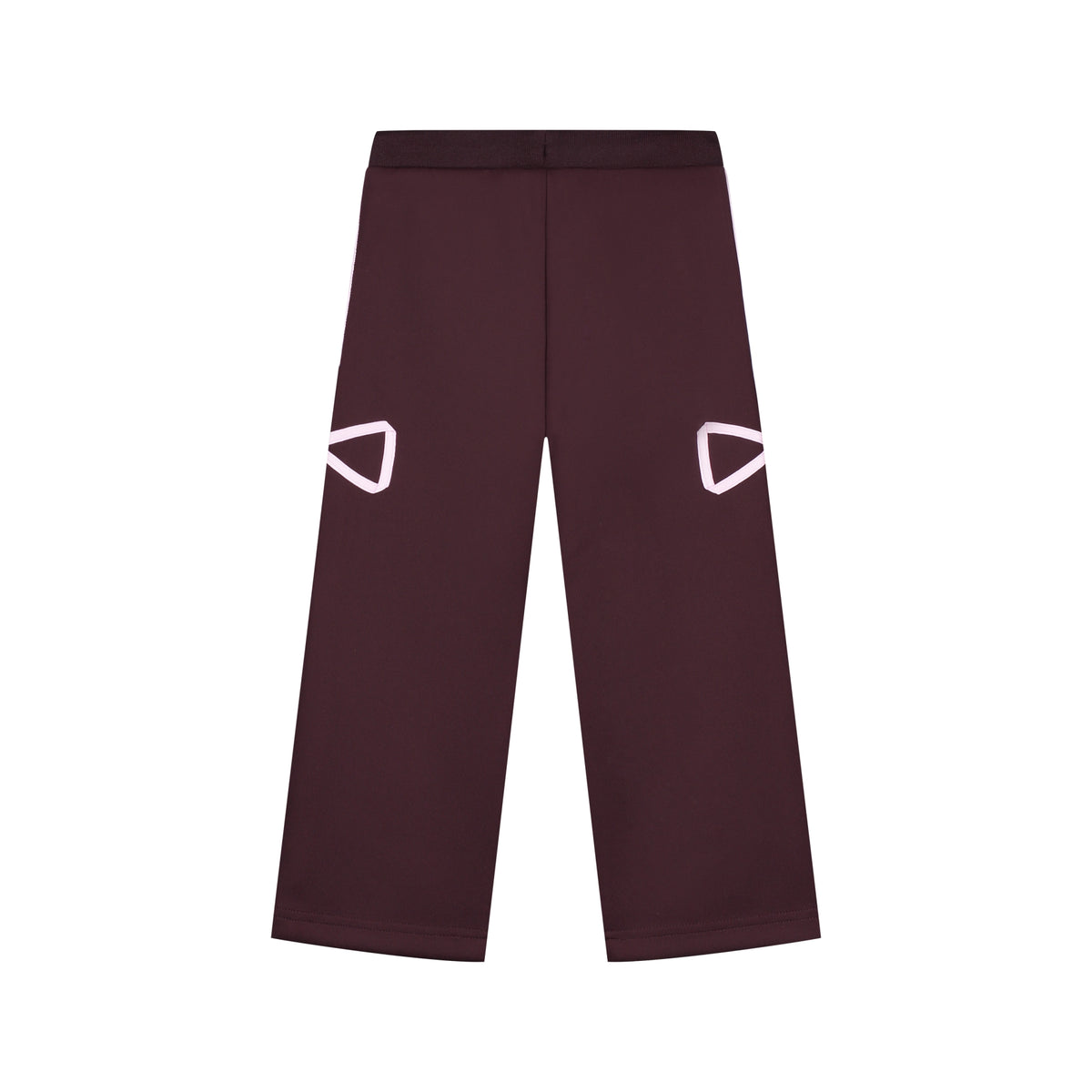 STAINS & STORIES Girls Track Pant Wine Red