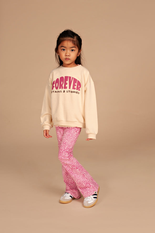 STAINS & STORIES Girls Flared Pants Pink
