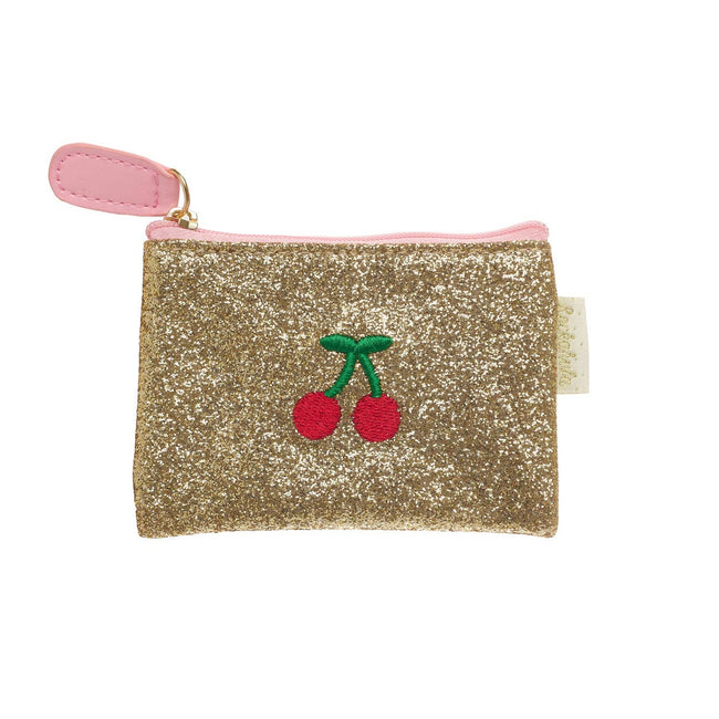Cherry Dreams Glitter Mini Purse