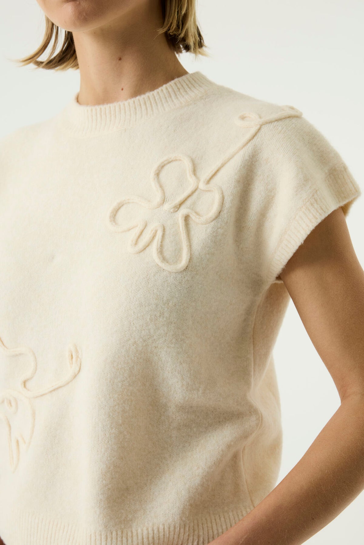 GARCIA Ladies Pullover Whitecap