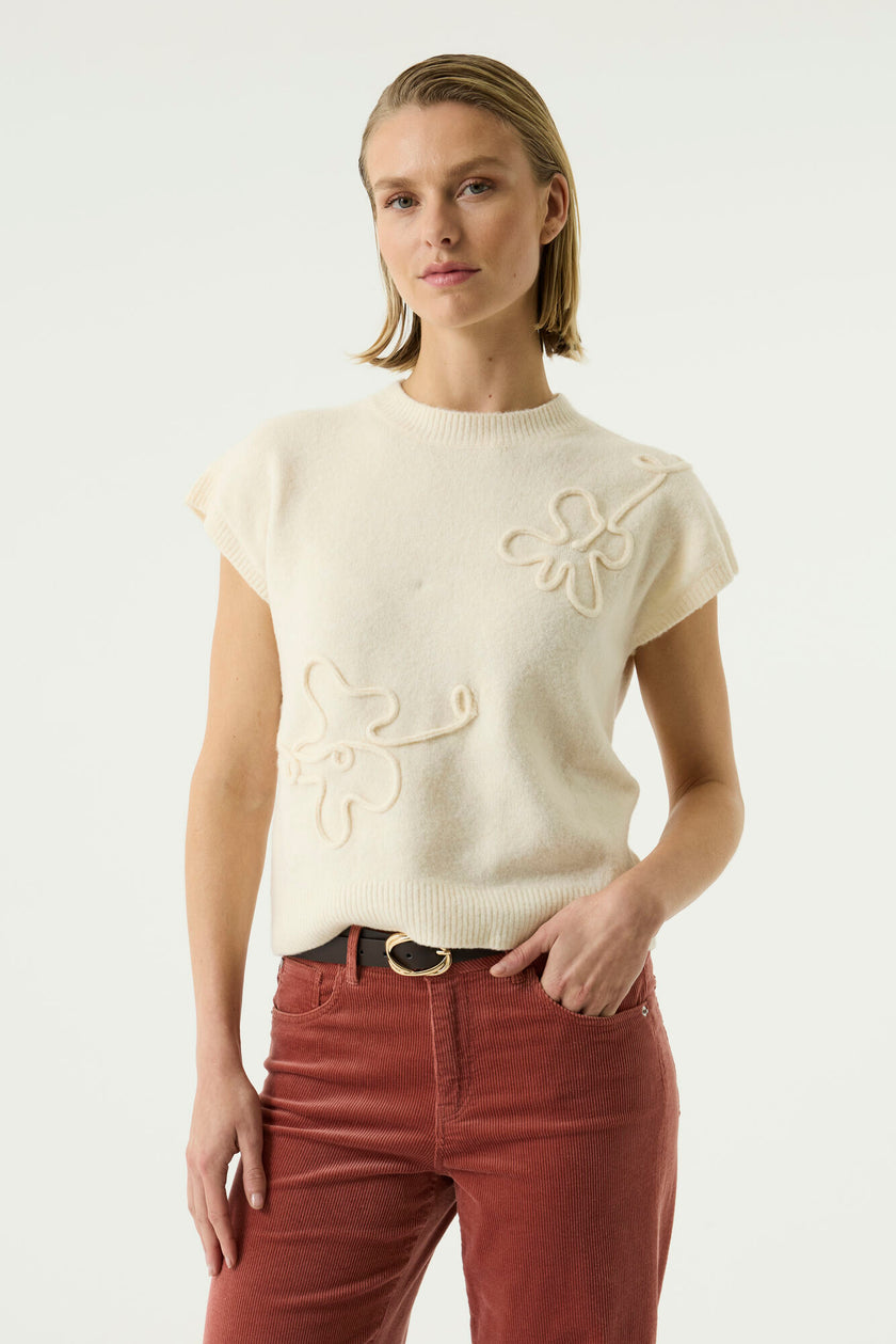 GARCIA Ladies Pullover Whitecap
