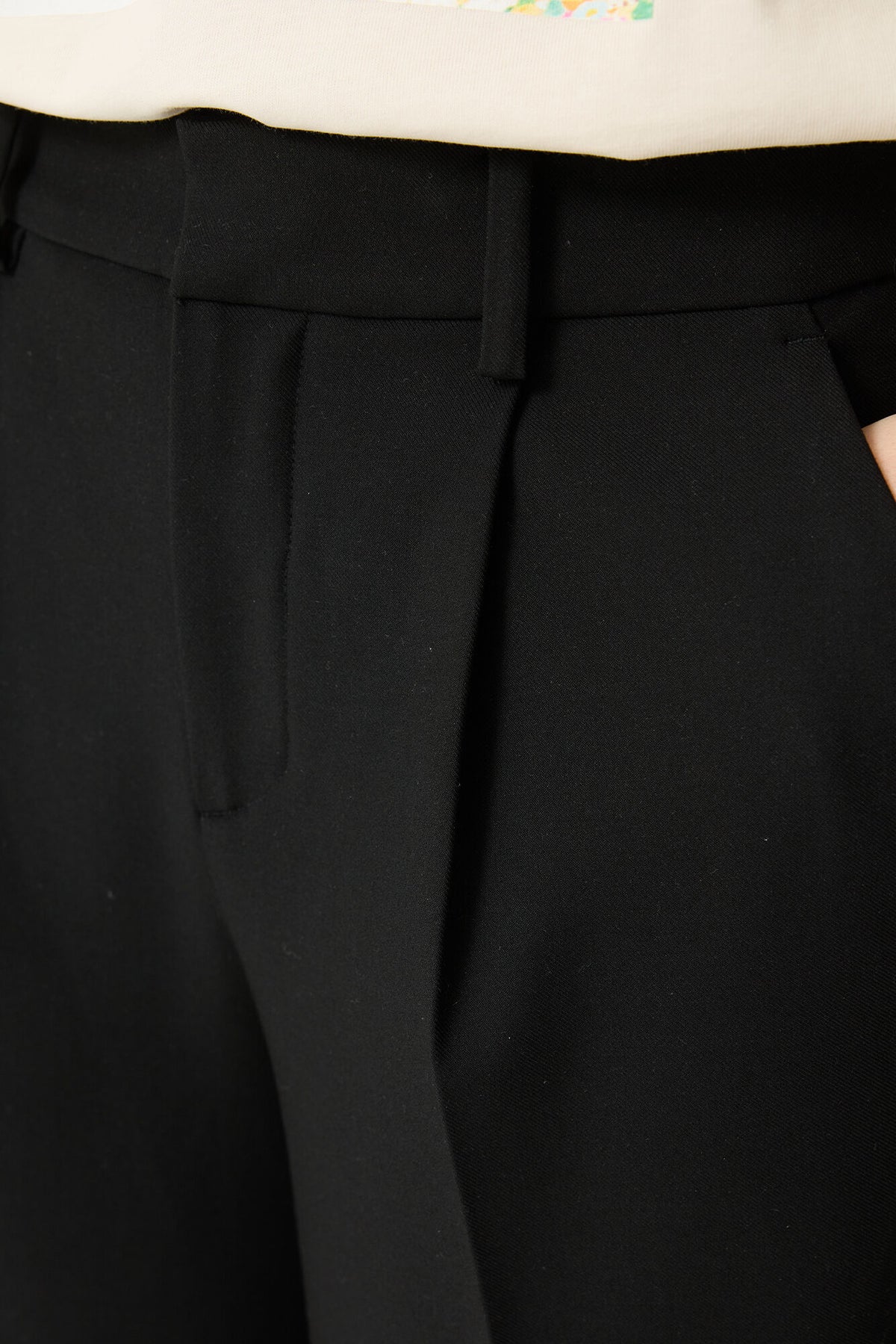 GARCIA Ladies Pants Non Denim Black