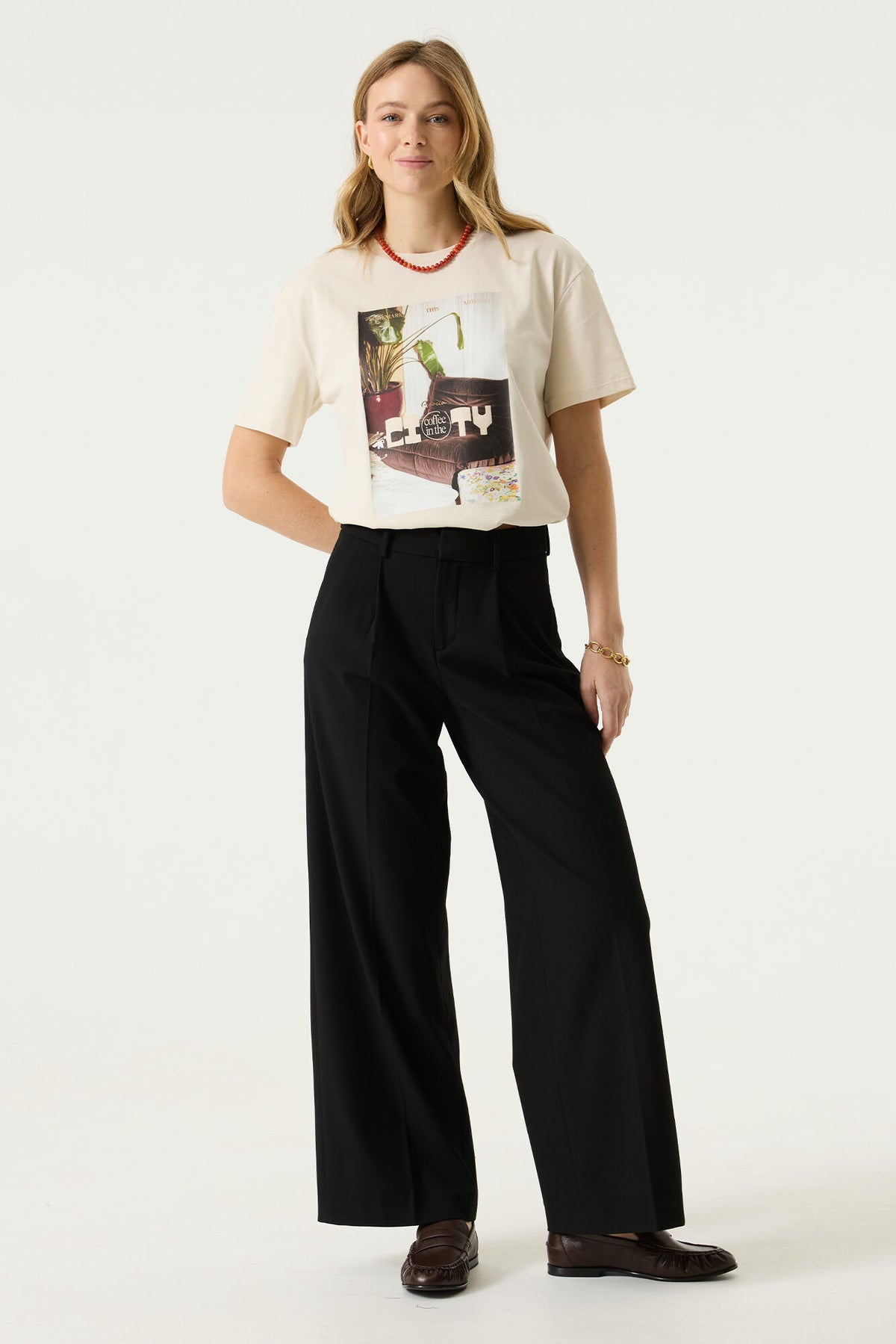 GARCIA Ladies Pants Non Denim Black